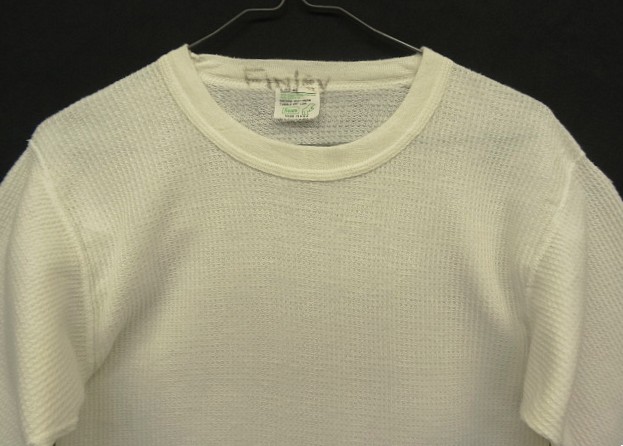 画像: 80'S SEARS サーマル 長袖 Tシャツ ホワイト USA製 (VINTAGE)