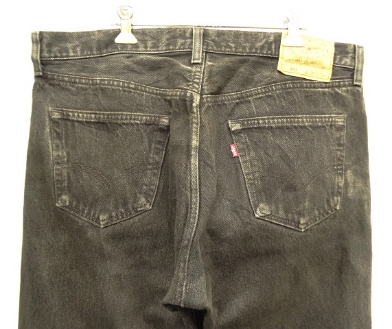 画像: 90'S LEVIS 501 デニム ブラック USA製 W36L32 (VINTAGE)