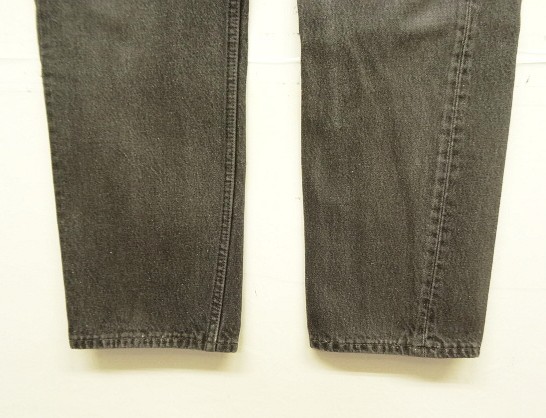 画像: 90'S LEVIS 501 デニム 先染めブラック W33L30 USA製 (VINTAGE)