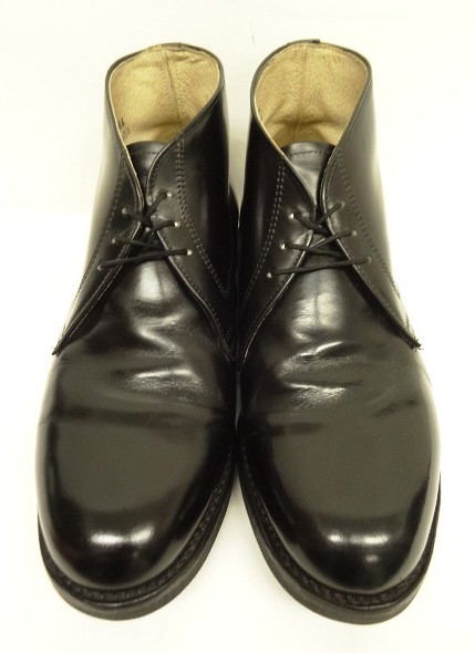 画像: 80〜90'S WEINBRENNER レザー ポストマン チャッカブーツ ブラック USA製 (VINTAGE)