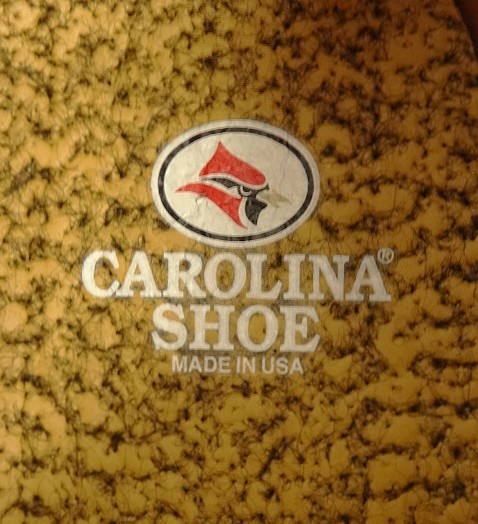 画像: 90'S CAROLINA SHOE レザー ポストマンシューズ ブラック USA製 (DEADSTOCK)