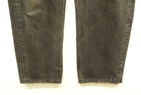 画像: 90'S LEVIS 501 デニム ブラック USA製 W36L32 (VINTAGE)