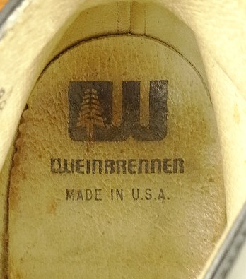 画像: 80〜90'S WEINBRENNER レザー ポストマン チャッカブーツ ブラック USA製 (VINTAGE)