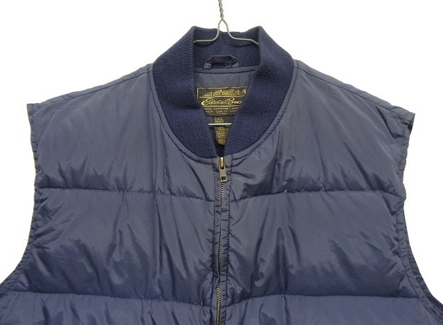 80s 90s エディーバウアー 黒タグ ダウンベスト リバーシブル 80s Eddie Bauer エディーバウアー 黒タグ リバーシブルグース