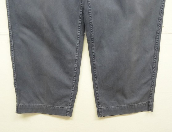 画像: 90'S RALPH LAUREN コットンピケ ユーティリティパンツ ブルー (VINTAGE)