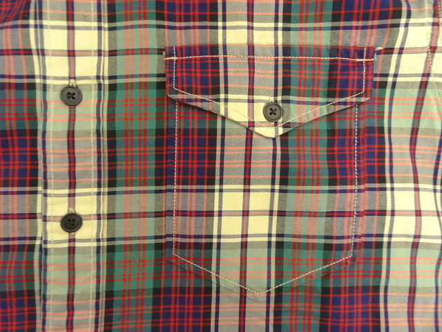 画像: 90'S RALPH LAUREN "WOODSMAN WORKSHIRT" コットン 長袖 ワークシャツ チェック柄 (VINTAGE)