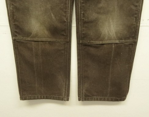 画像: TOUGH DUCK ダブルニー ダック ペインターパンツ フェードブラウン (VINTAGE)