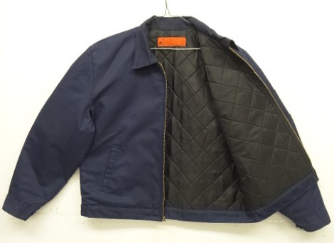 RED KAP 60s〜70s USA製ワークジャケットタロンジップキルティング RED KAP - REDKAP レッドキャップ ワークジャケット スウィング