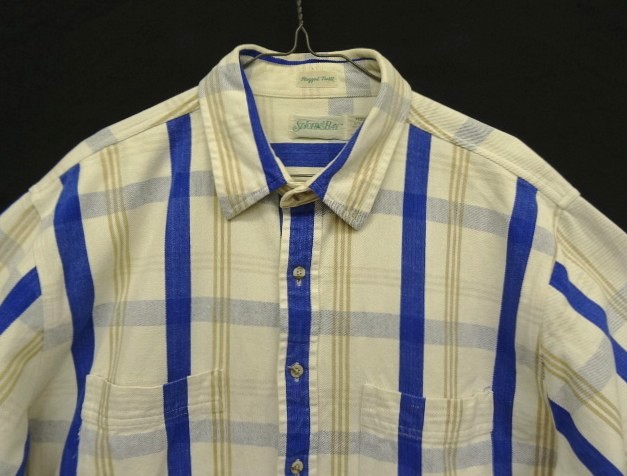 画像: 90'S ST JOHN'S BAY ヘビーウエイト 長袖 フランネルシャツ チェック柄 (VINTAGE)