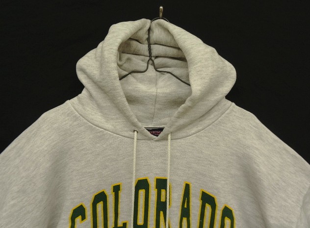 画像: 90'S JANSPORT プルオーバー スウェットパーカー ヘザーグレー USA製 (VINTAGE)