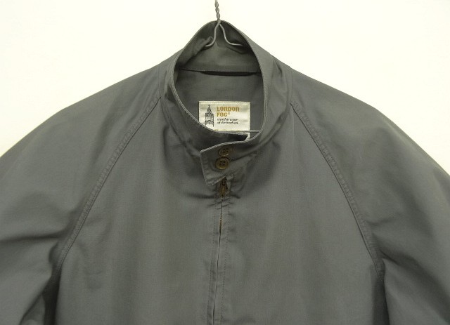 画像: 70'S LONDON FOG ドリズラージャケット IDEALジップ ダークグレー USA製 (VINTAGE)