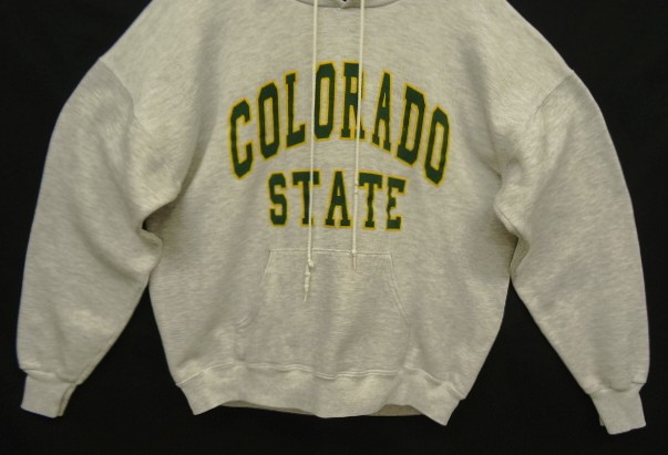 画像: 90'S JANSPORT プルオーバー スウェットパーカー ヘザーグレー USA製 (VINTAGE)