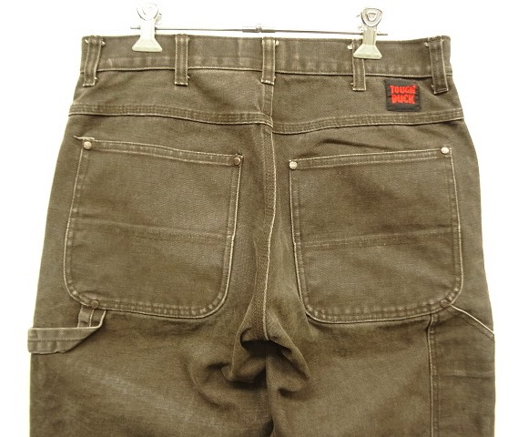 画像: TOUGH DUCK ダブルニー ダック ペインターパンツ フェードブラウン (VINTAGE)