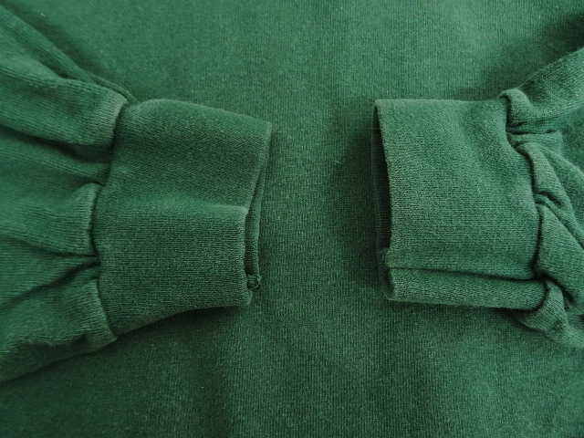 画像: 90'S NIKE 白タグ タートルネック 長袖 Tシャツ ダークグリーン USA製 (VINTAGE)