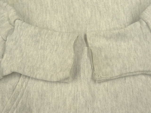 画像: 90'S THE COTTON EXCHANGE ヘビーウエイト プルオーバー スウェットパーカー ヘザーグレー USA製 (VINTAGE)