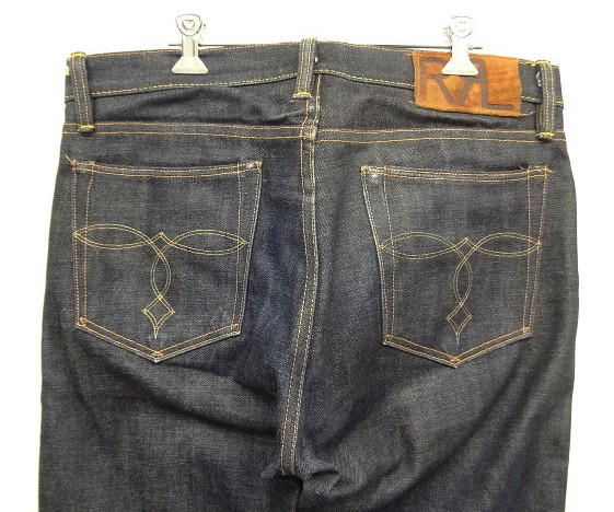 RRL ダブルアールエル セルヴィッジデニム 赤耳 グレー USA製 ジーンズ RRL ダブルアールエル セルヴィッジデニム 赤耳 グレー USA製