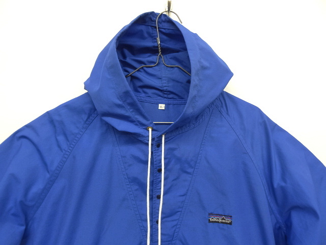 画像: 80'S PATAGONIA 旧タグ ナイロン アノラックジャケット ブルー USA製 (VINTAGE)