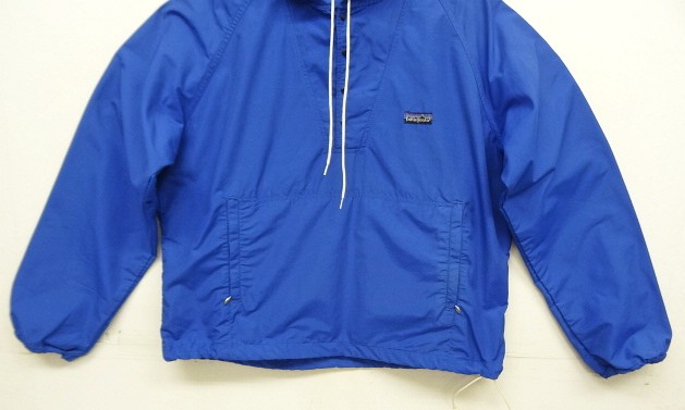 画像: 80'S PATAGONIA 旧タグ ナイロン アノラックジャケット ブルー USA製 (VINTAGE)