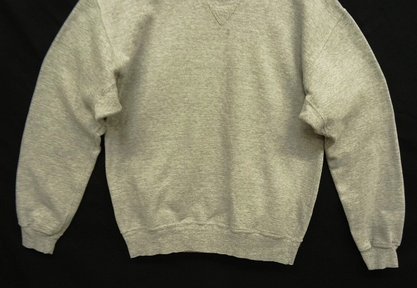 画像: 80'S LL Bean by RUSSELL ATHLETIC 前V＆脇ガゼット スウェットシャツ ヘザーグレー USA製 (VINTAGE)