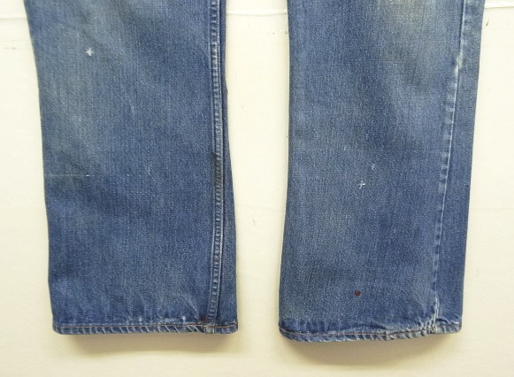 画像: 70'S LEVIS 646 "16ボタン" ブーツカットデニム インディゴ 42TALONジップ W40L32 USA製 (VINTAGE)