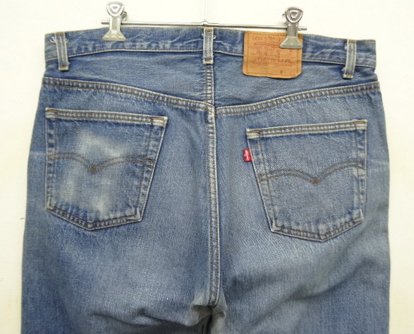 画像: 80'S LEVIS 501 デニム インディゴ W36L32 USA製 (VINTAGE)