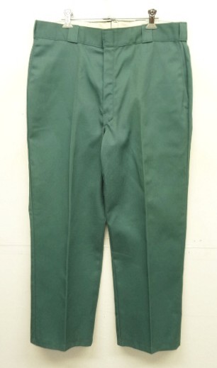 チビタグ ディッキーズ 874 ワークパンツ グリーン W36相当 USA製 nina de coito 埼玉県 志木 通販 80年代 デッドストック DICKIES