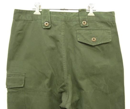 P*i様 60s vintage ベルギー軍 66年製 カーゴパンツ ミリタリー DEADSTOCK】Belgian Army Combat Trousers 