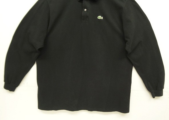 CHEMISE LACOSTE フレンチラコステ ポロシャツ 黒 L1212 nina de coito 埼玉県 志木 通販 80'S ヴィンテージ CHEMISE