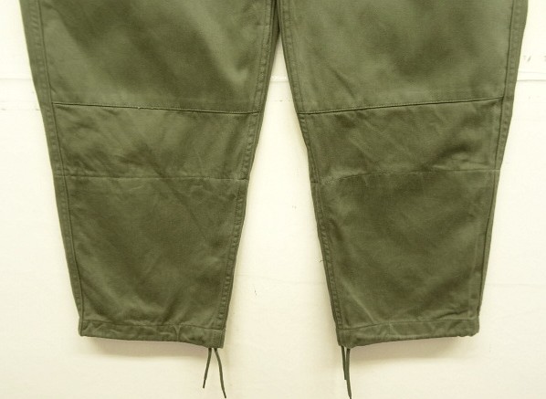 画像: 70'S フランス軍 M64 フィールドパンツ オリーブ 92XC (MINT CONDITION)