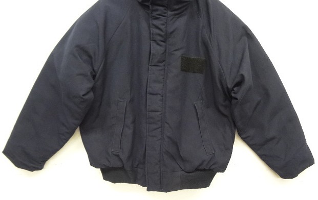 画像: アメリカ軍 US NAVY "SHIPBOARD" アラミド デッキジャケット ネイビー (DEADSTOCK)