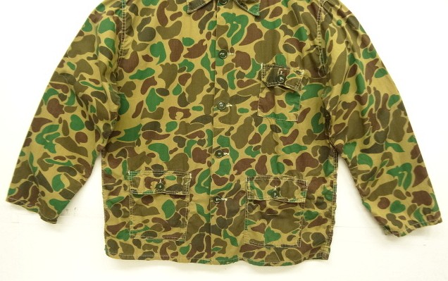 画像: 80'S HUNTING SHIRT コットン カバーオール ダックハンターカモ (VINTAGE)