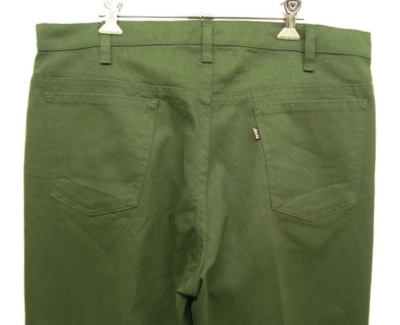 画像: 80'S LEVIS "STA-PREST" 517 カツラギ スタプレストパンツ オリーブ 42TALONジップ USA製 (VINTAGE)