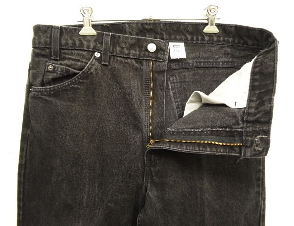 画像: 90'S LEVIS 505 デニム ブラック USA製 W36L30 (VINTAGE)