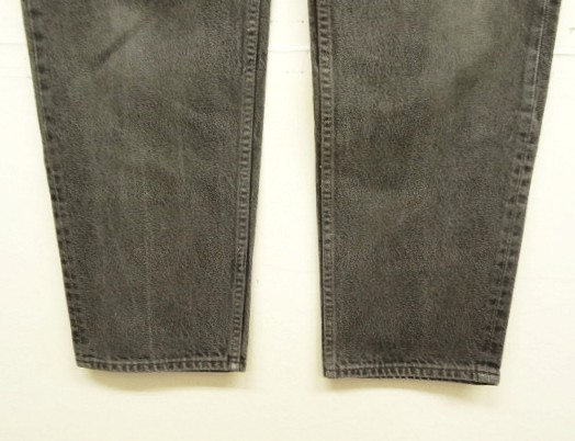 画像: 80'S LEVIS 505 デニム 先染めブラック USA製 W36L30 (VINTAGE)