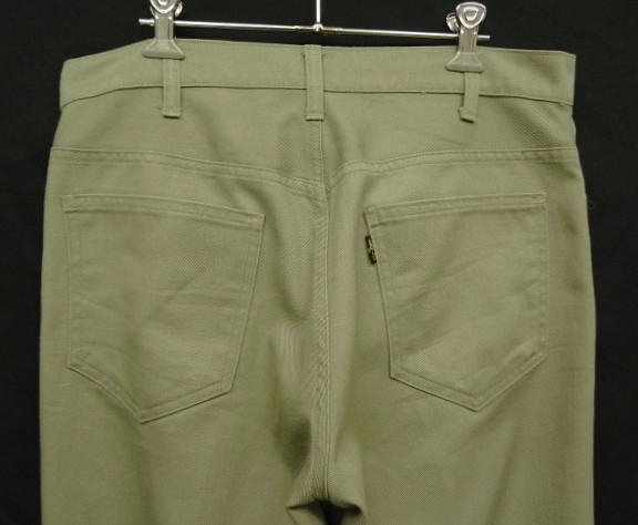 画像: 60'S LEVIS "STA-PREST" BIG E 518 カツラギ スタプレストパンツ ライトカーキ 42TALONジップ USA製 (VINTAGE)