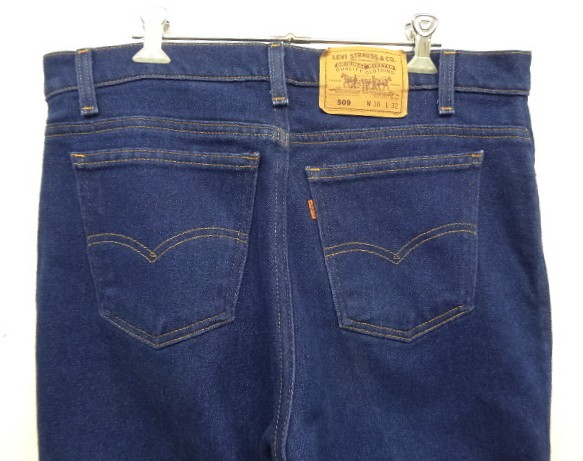 画像: 90'S LEVIS 509 デニム インディゴ USA製 W36L32 (VINTAGE)