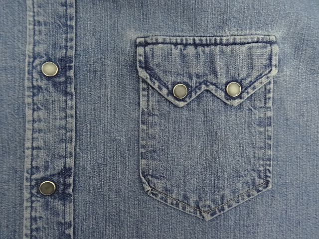 画像: 90'S RALPH LAUREN "POLO SPORT" デニム ウエスタンシャツ インディゴ (VINTAGE)