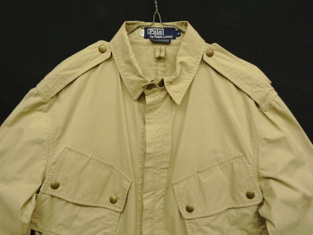 画像: 80'S RALPH LAUREN ポプリン M-42 エアボーンジャケット ベージュ (VINTAGE)