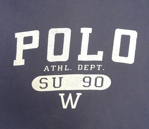 画像3: 90'S RALPH LAUREN "POLO COUNTRY" クルーネック スウェットシャツ ナス紺 (VINTAGE)