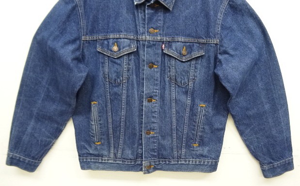 画像: 80'S LEVIS "71506" スモールe 4thモデル デニムジャケット インディゴ 44L USA製 (VINTAGE)