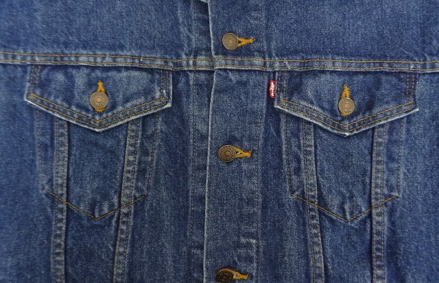 画像: 80'S LEVIS "71506" スモールe 4thモデル デニムジャケット インディゴ 44L USA製 (VINTAGE)