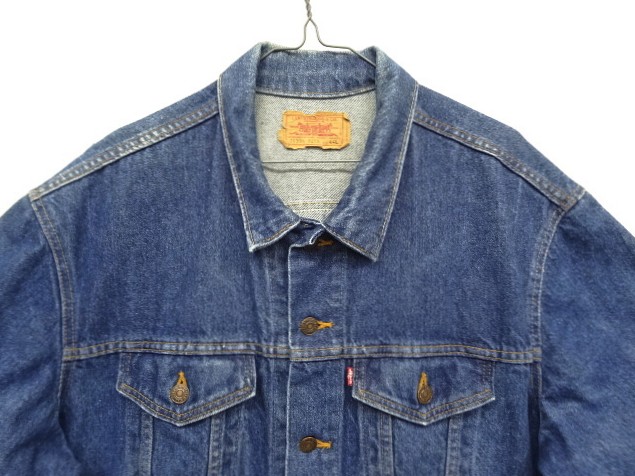 画像: 80'S LEVIS "71506" スモールe 4thモデル デニムジャケット インディゴ 44L USA製 (VINTAGE)