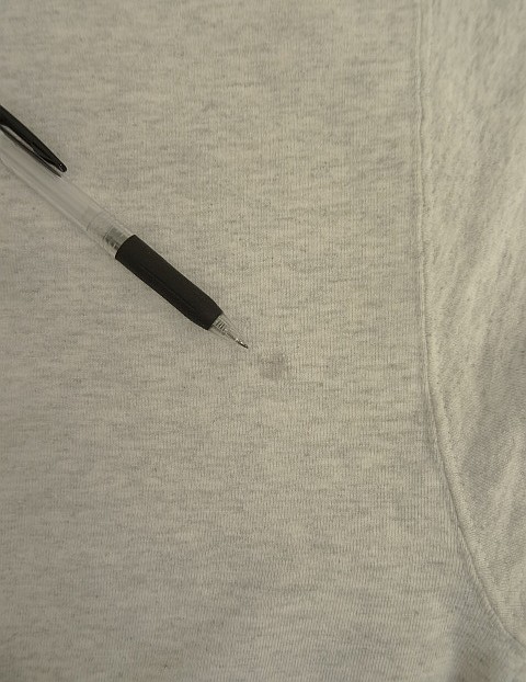 画像5: 90'S RUSSELL ATHLETIC "HIGH COTTON" 前Vガゼット付き クルーネック スウェットシャツ アッシュ USA製 (VINTAGE)