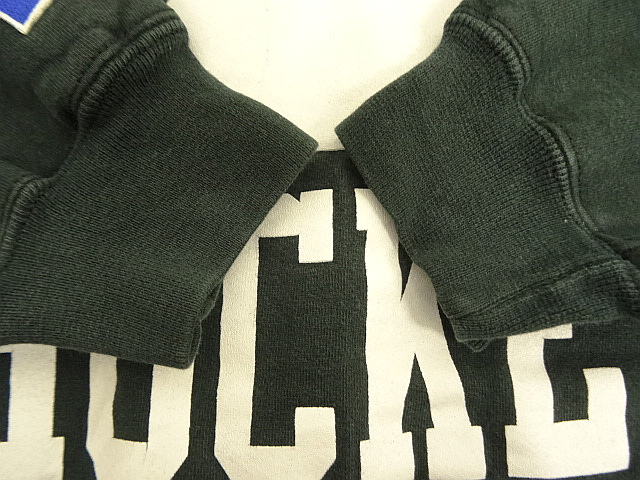 画像: 90'S RUSSELL ATHLETIC 前V&脇の下ガゼット付き ヘビーウエイト クルーネック スウェットシャツ ブラック USA製 (VINTAGE)