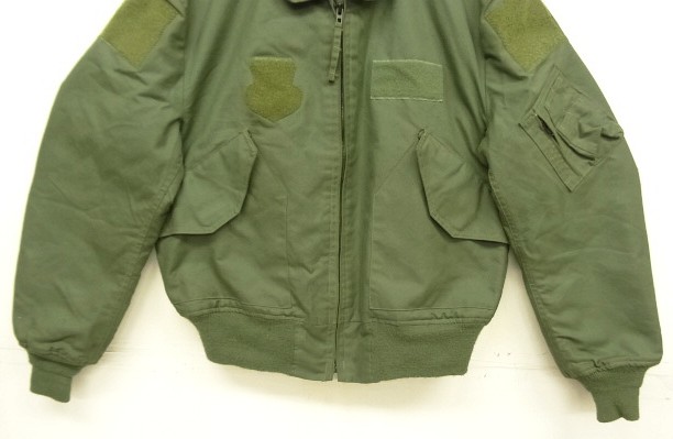 画像: アメリカ軍 USAF "CWU-36/P" アラミド フライトジャケット セージグリーン (VINTAGE) 