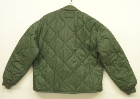 画像5: 80'S アメリカ軍 USAF "CWU-9/P" キルティング ライナージャケット セージグリーン L (VINTAGE) 