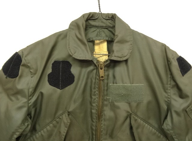 画像: 70'S アメリカ軍 USAF "CWU-36/P"  初期モデル アラミド フライトジャケット セージグリーン (VINTAGE) 