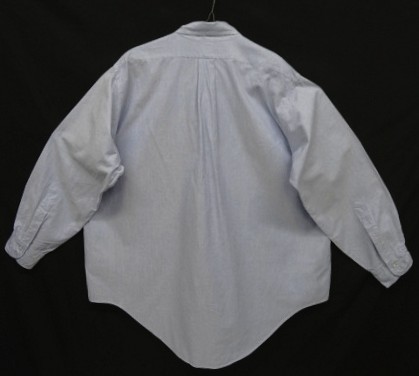 画像3: 80'S BROOKS BROTHERS "MAKERS" オックスフォード BDシャツ ブルー USA製 (VINTAGE)