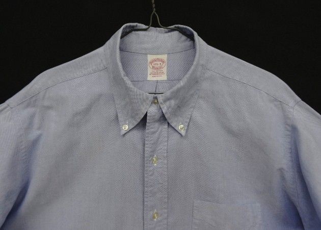 画像: 80'S BROOKS BROTHERS "MAKERS" オックスフォード BDシャツ ブルー USA製 (VINTAGE)