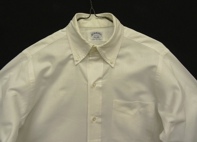 画像: 60'S BROOKS BROTHERS "MAKERS" 6ボタン オックスフォード BDシャツ ホワイト USA製 (VINTAGE)